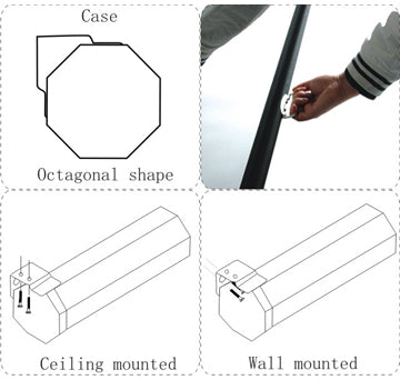 Pantalla para proyector 108'' 16:9