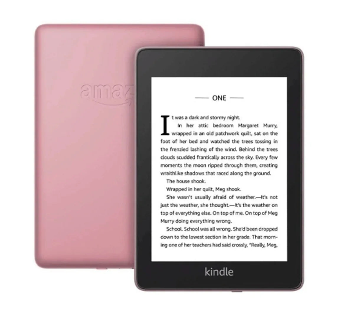 Ebook Amazon Kindle Paperwhite 2018 8GB rosa - Tecatech-uy