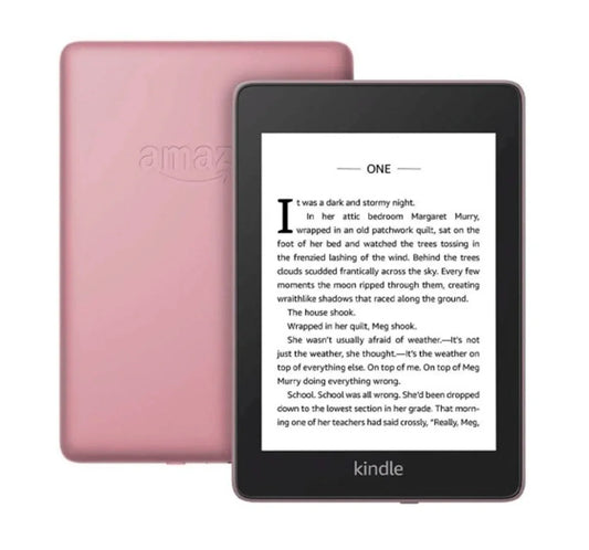 Ebook Amazon Kindle Paperwhite 2018 8GB rosa - Tecatech-uy