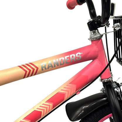 Bicicleta Randers Rodado 16 con rueditas y canasto