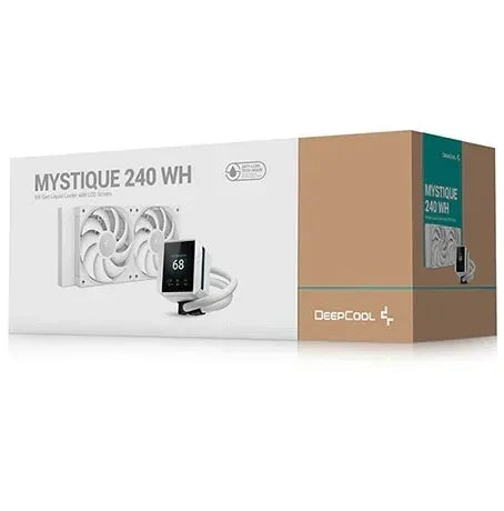 Cooler Liquido DeepCool Mystique 240 blanco - Tecatech-uy
