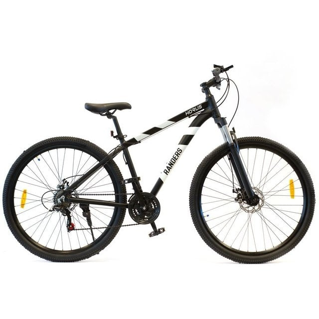 Bicicleta Randers montaña 21V R29 negro con blanco M