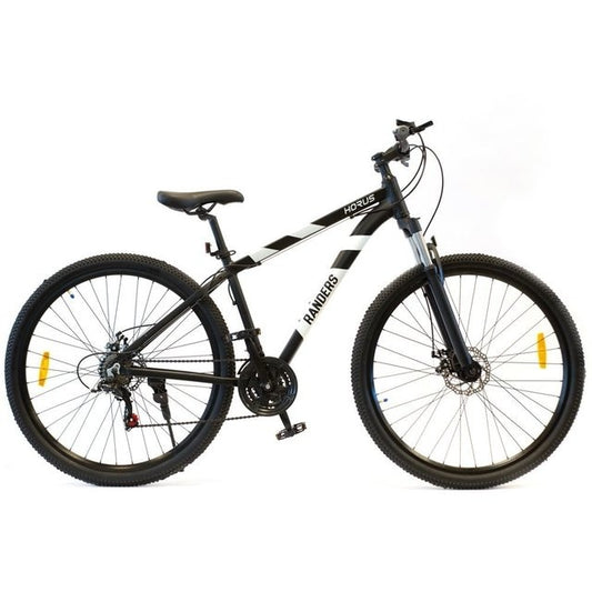Bicicleta Randers montaña 21V R29 negro con blanco M