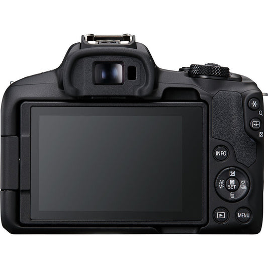 Camara Canon R50 Mirrorless lente 14-30mm