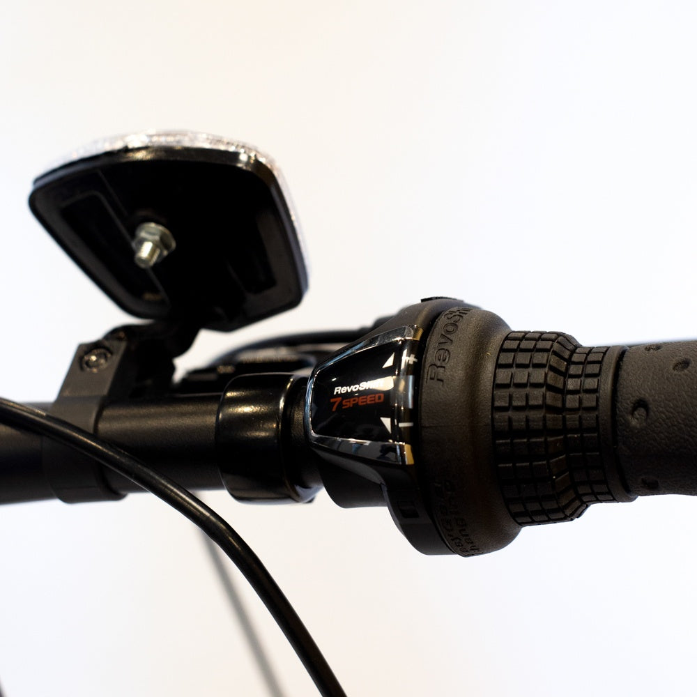 Bicicleta plegable 7 velocidades rodado 20 negro