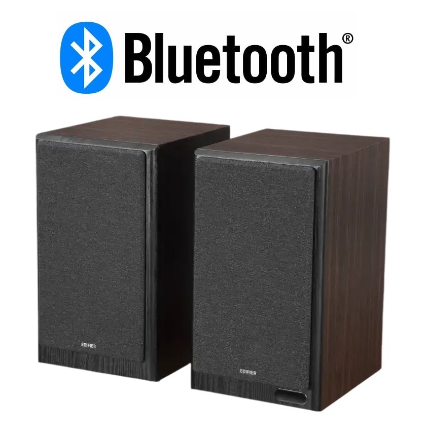 Parlantes Edifier 2.0 R2750DB MKII bluetooth nogal