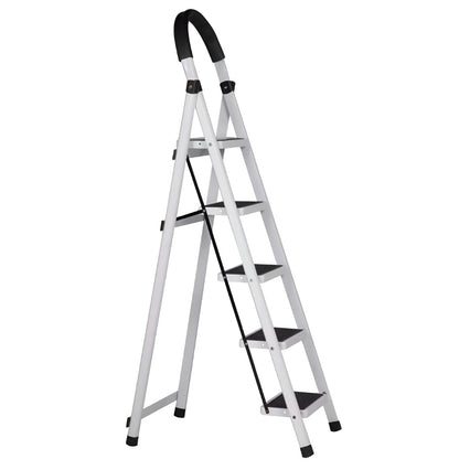 Escalera 5 escalones negra / blanca