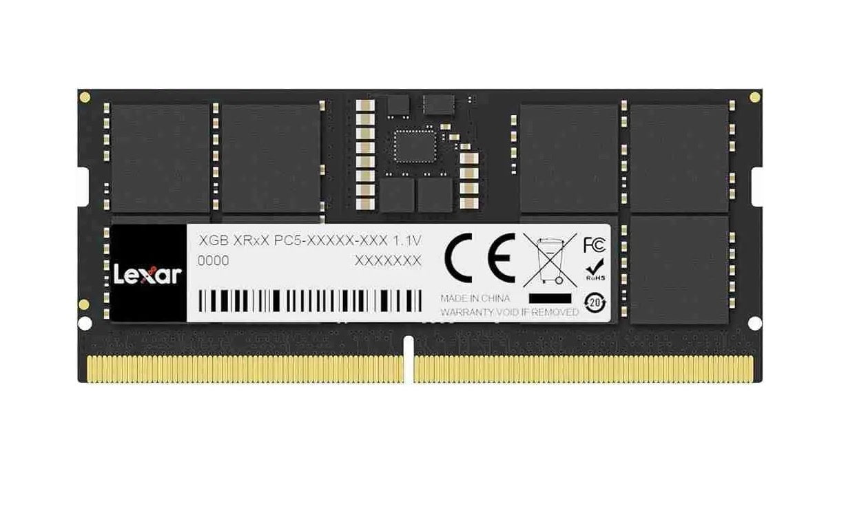 Memoria Lexar DDR5 16GB 5600Mhz sodimm