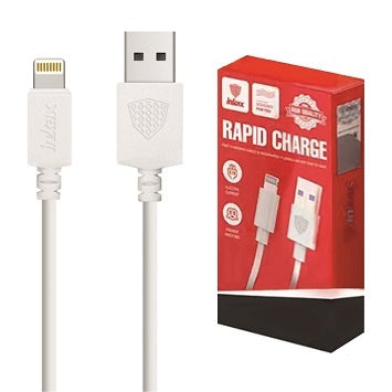 Cable Inkax 1 metro USB-A a Lightning carga rapida