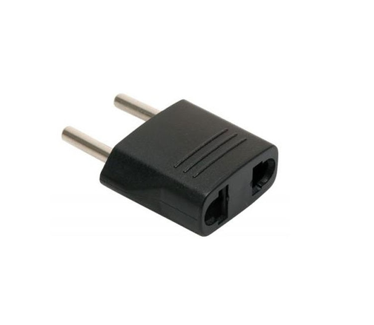 Adaptador de ficha americana a ficha comun