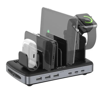 Estación de Carga Unitek 80W 6 Puertos USB