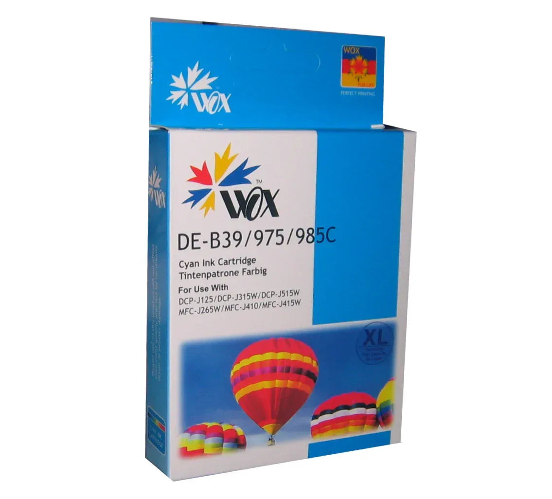 Cartucho brother dcp-125 cyan lc985c - Tecatech-uy