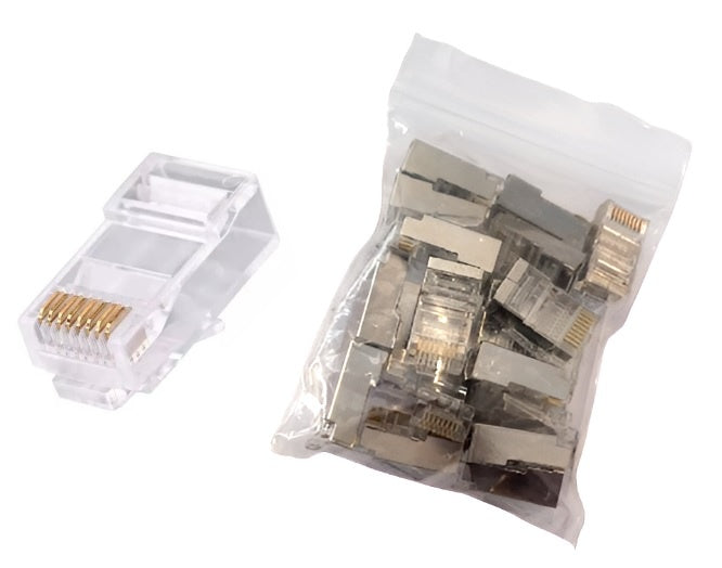 Conector RJ-45 NRG+ CAT6 20 unidades