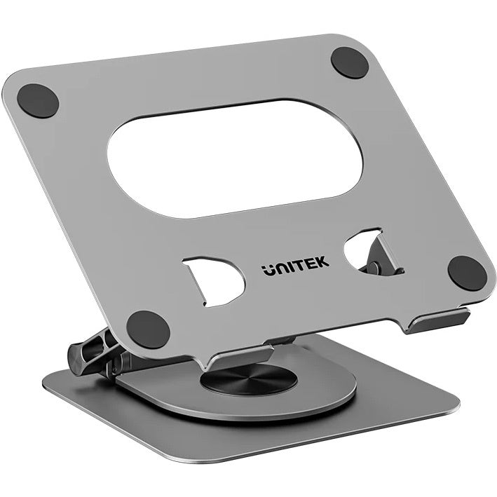 Soporte para Notebook Unitek con HUB USB-C Desmontable 360°