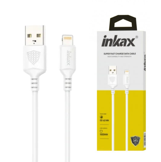 Cable Inkax Lightning 3.1A blanco
