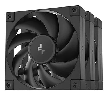 Fans Deepcool FD12 Negros 3 en 1 - Tecatech-uy