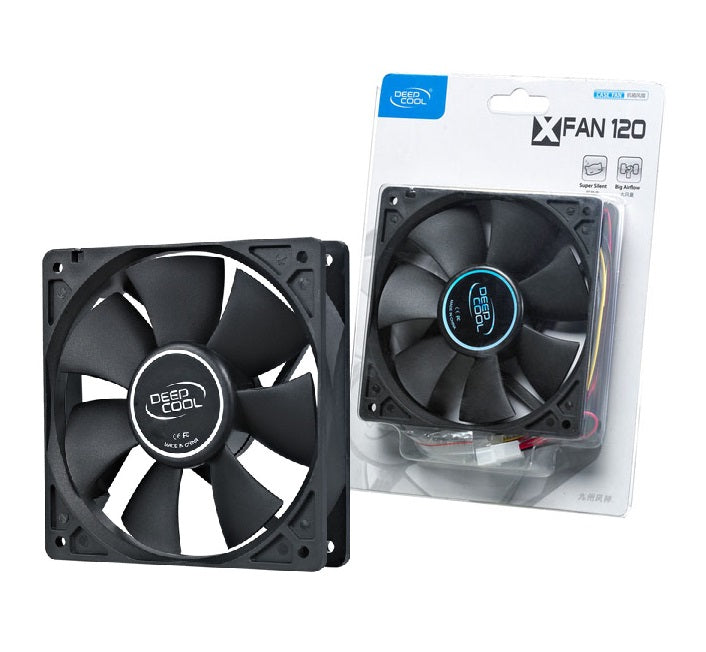 Fancooler Deepcool 12x12cm negro