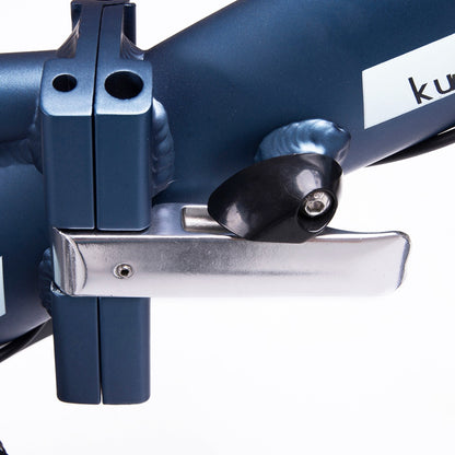 Bicicleta plegable 7 velocidades rodado 20 azul