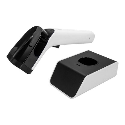 Lector de código de barras Netum 1D inalámbrico con base