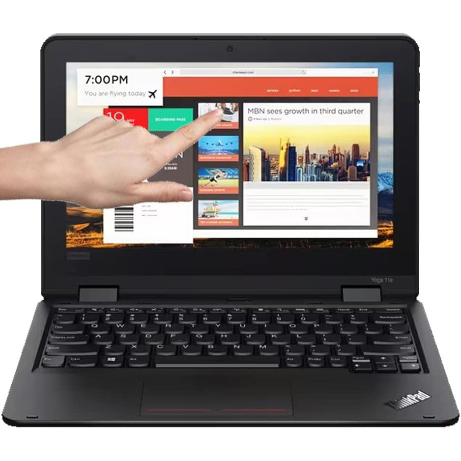 Notebook Convertible Lenovo Quadcore 2.6GHz, 4GB, 128GB SSD, 11.6" ...