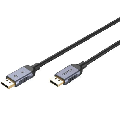 Cable Unitek DisplayPort 1.4 8K Pure Copper 2m - Tecatech-uy
