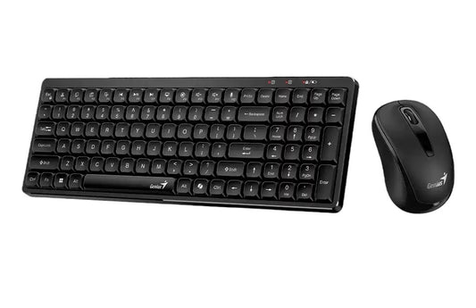 Combo Genius LuxeMate Q8100 inalambrico teclado y mouse
