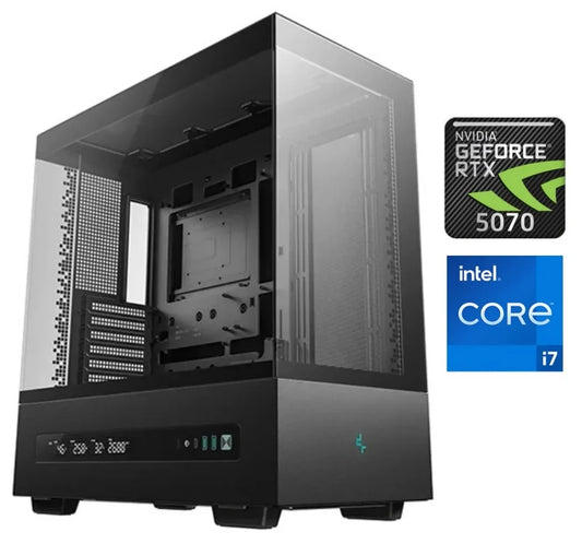 Equipo Gamer Core i7 14700F, 32GB, 1TB NVMe, RTX 5070 12GB - Tecatech-uy