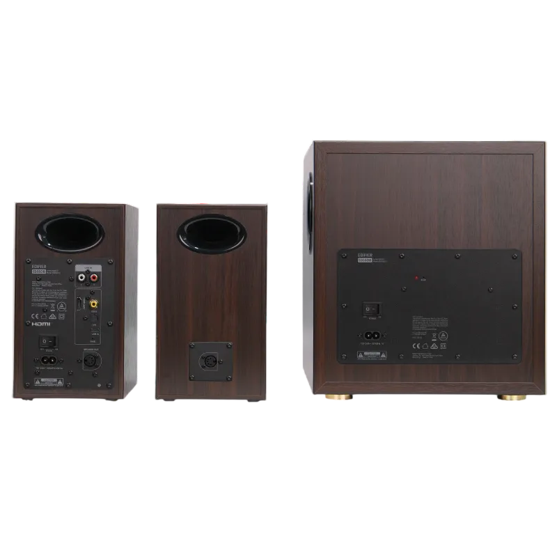 Parlantes Edifier S355DB 2.1 con Subwoofer Marron