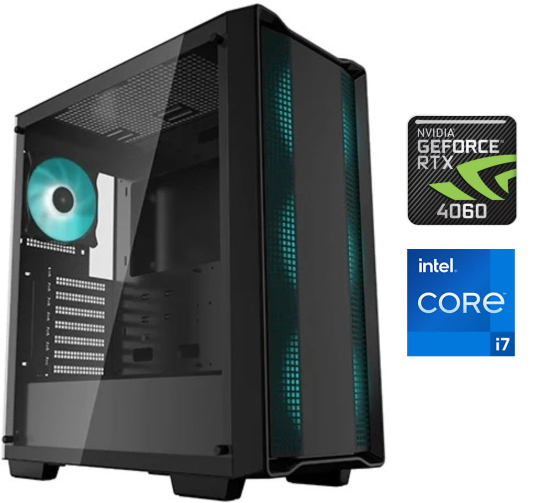 Equipo Gamer Core i7 14700F, 32GB, 1TB NVMe, RTX 4060 8GB