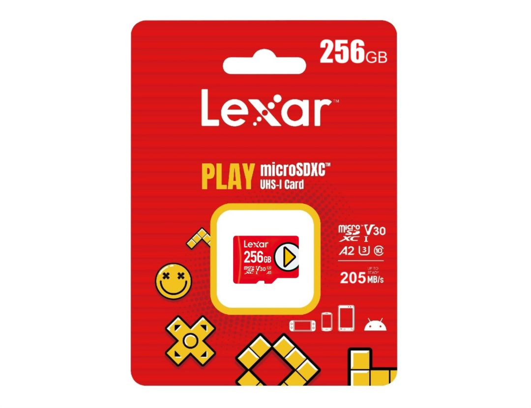 Memoria microSDXC Lexar 256GB Play UHS-I