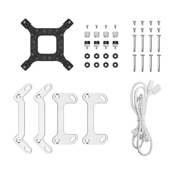 Cooler Liquido Deepcool LD240 ARGB Blanco - Tecatech-uy