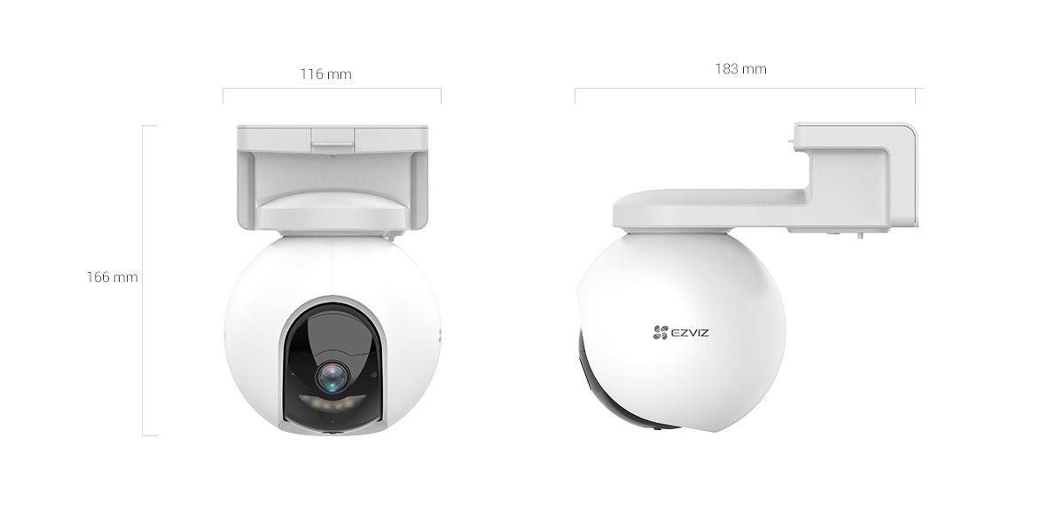 Camara Wifi Ezviz CS-HB8 2K con movimiento con batería