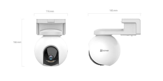 Camara Wifi Ezviz CS-HB8 2K con movimiento con batería