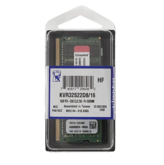 Memoria Kingston DDR4 16GB 3200Mhz sodimm