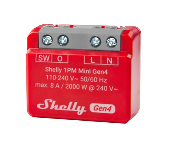 Rele Shelly Mini 1PM GEN4 Wi-fi 6