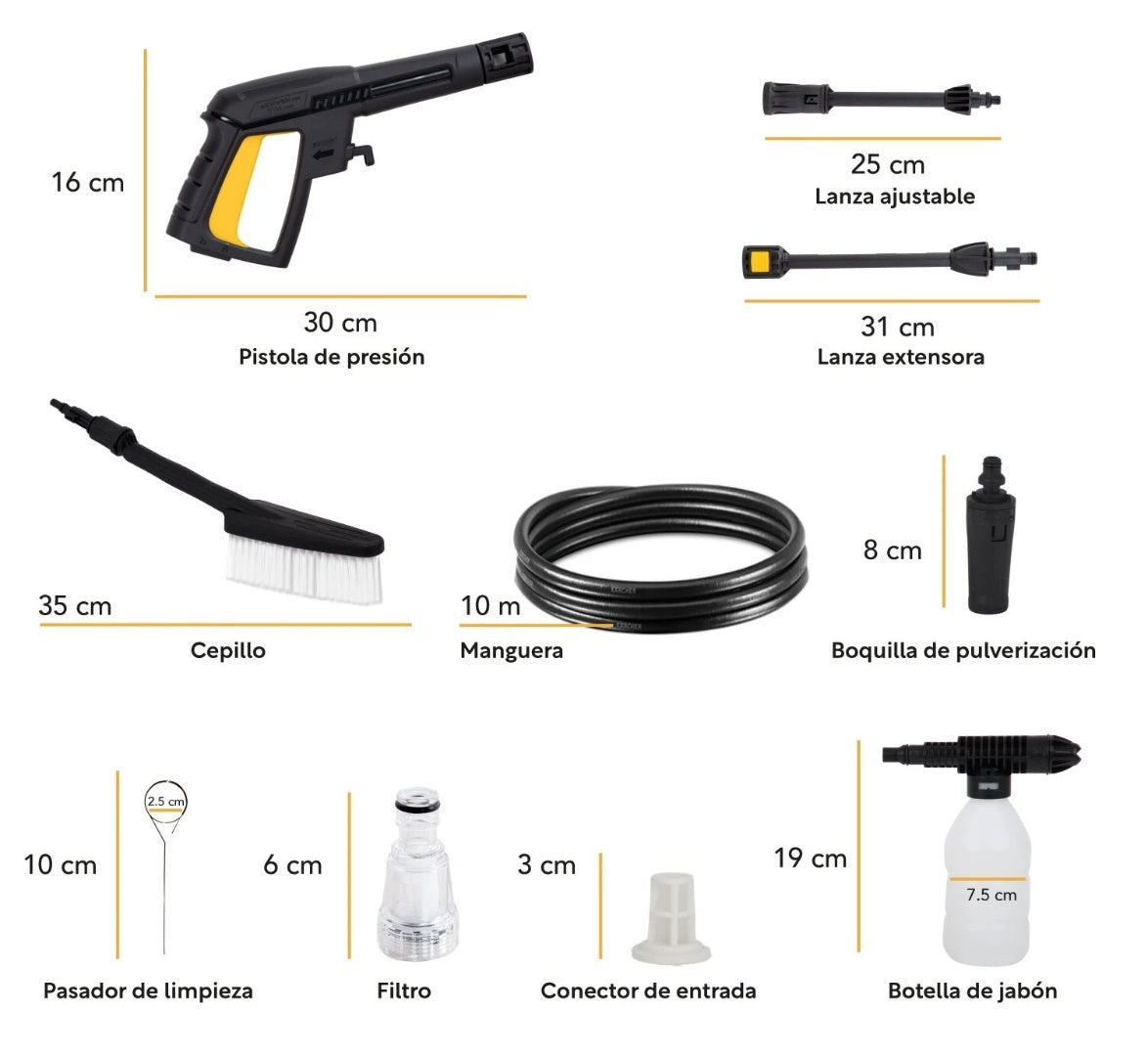Hidrolavadora Kingsman Port 1800w