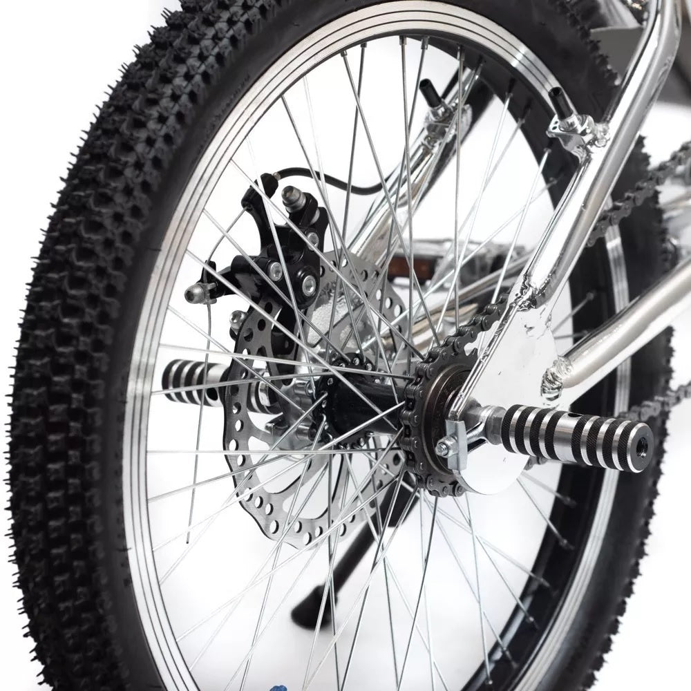 Bicicleta BMX Cromo R20 con rotor 360