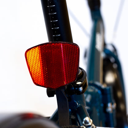 Bicicleta plegable 7 velocidades rodado 20 azul petróleo