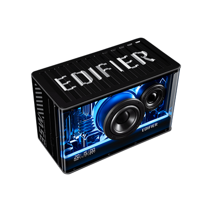 Parlante Edifier QD35 negro bluetooth RGB