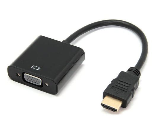 Adaptador HDMI (m) a VGA (h) con cable de audio