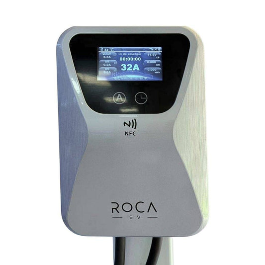 Cargador Wallbox para Vehículos Eléctricos RC-EV-02 22KW 8A/10A/13A/16A/32A Roca