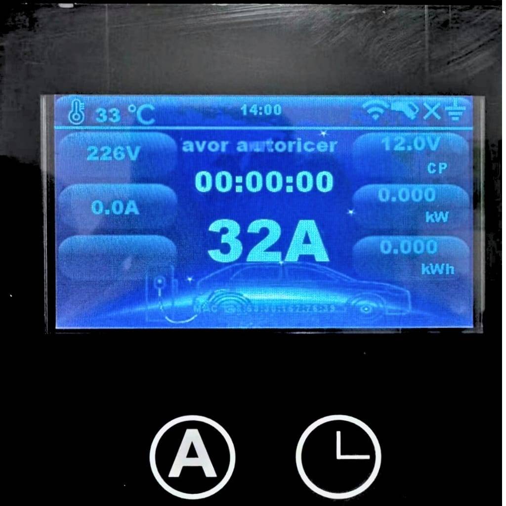 Cargador Wallbox para Vehículos Eléctricos RC-EV-02 22KW 8A/10A/13A/16A/32A Roca