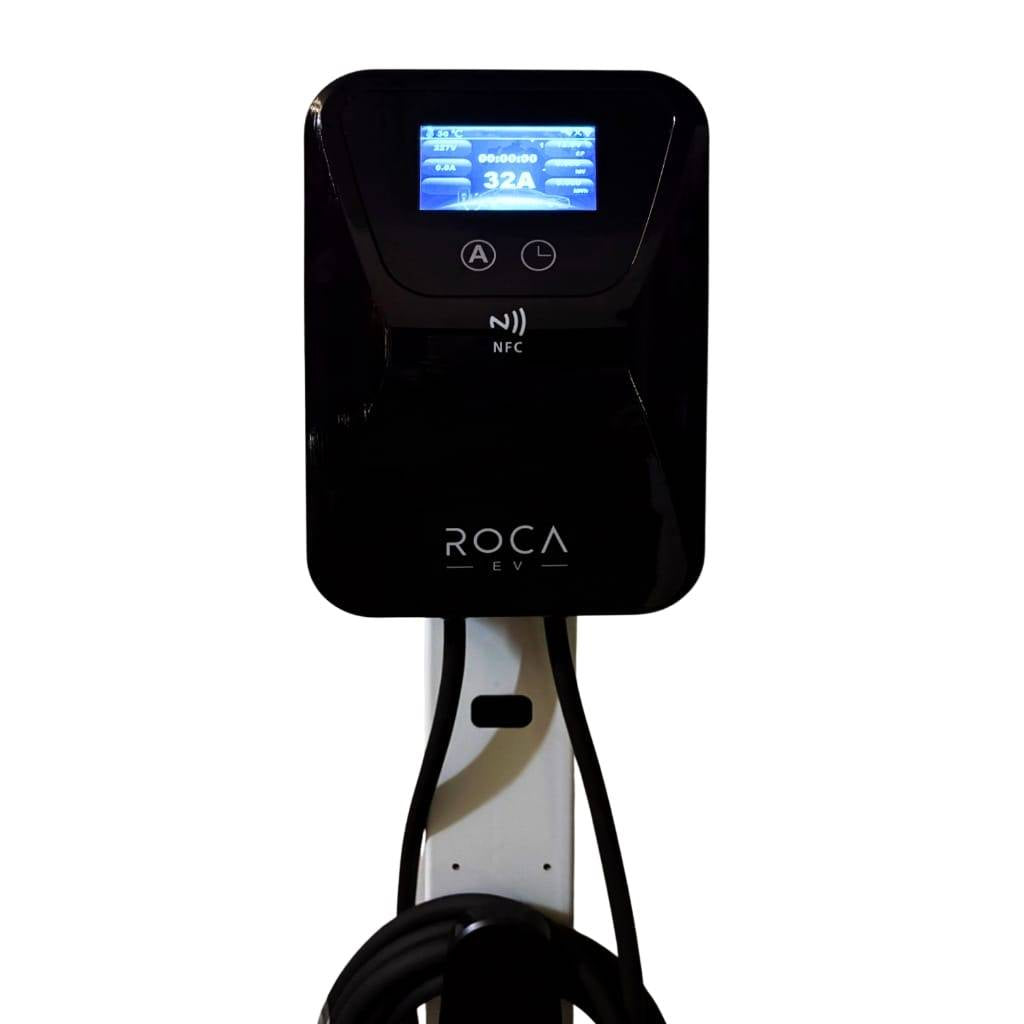 Cargador Wallbox para Vehículos Eléctricos RC-EV-01 7KW 8A/10A/13A/16A/32A Roca