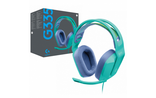 Audífonos Logitech Gamer G335 menta